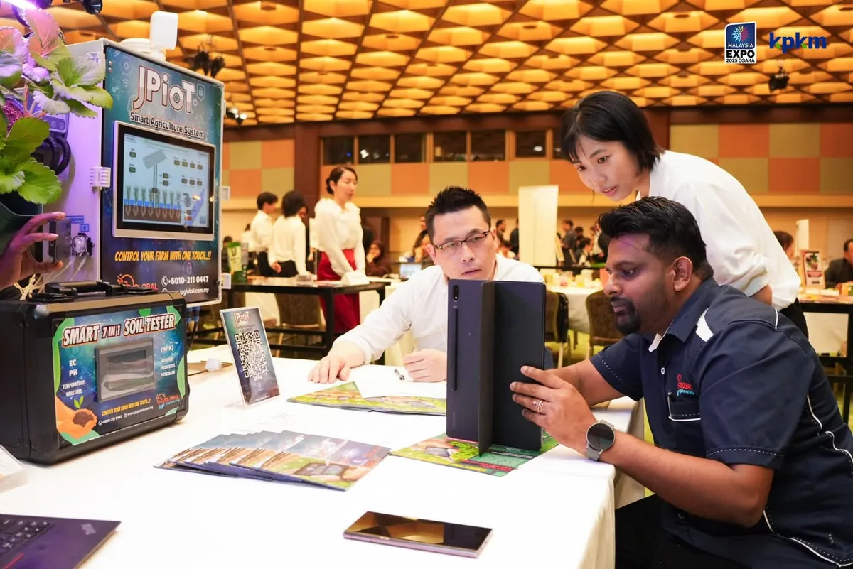 JPIoT presented at a business matching session in Osaka